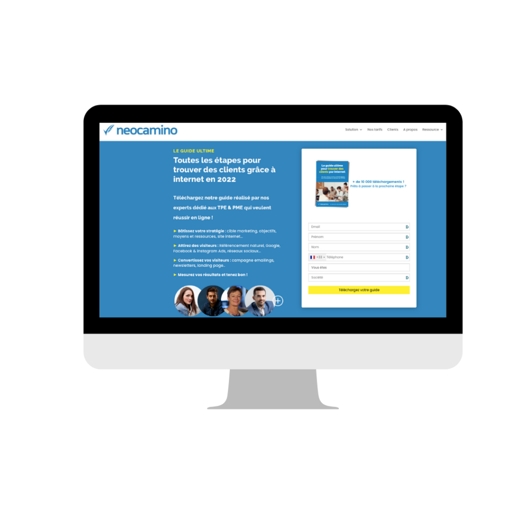 solution neocamino de capture de contacts