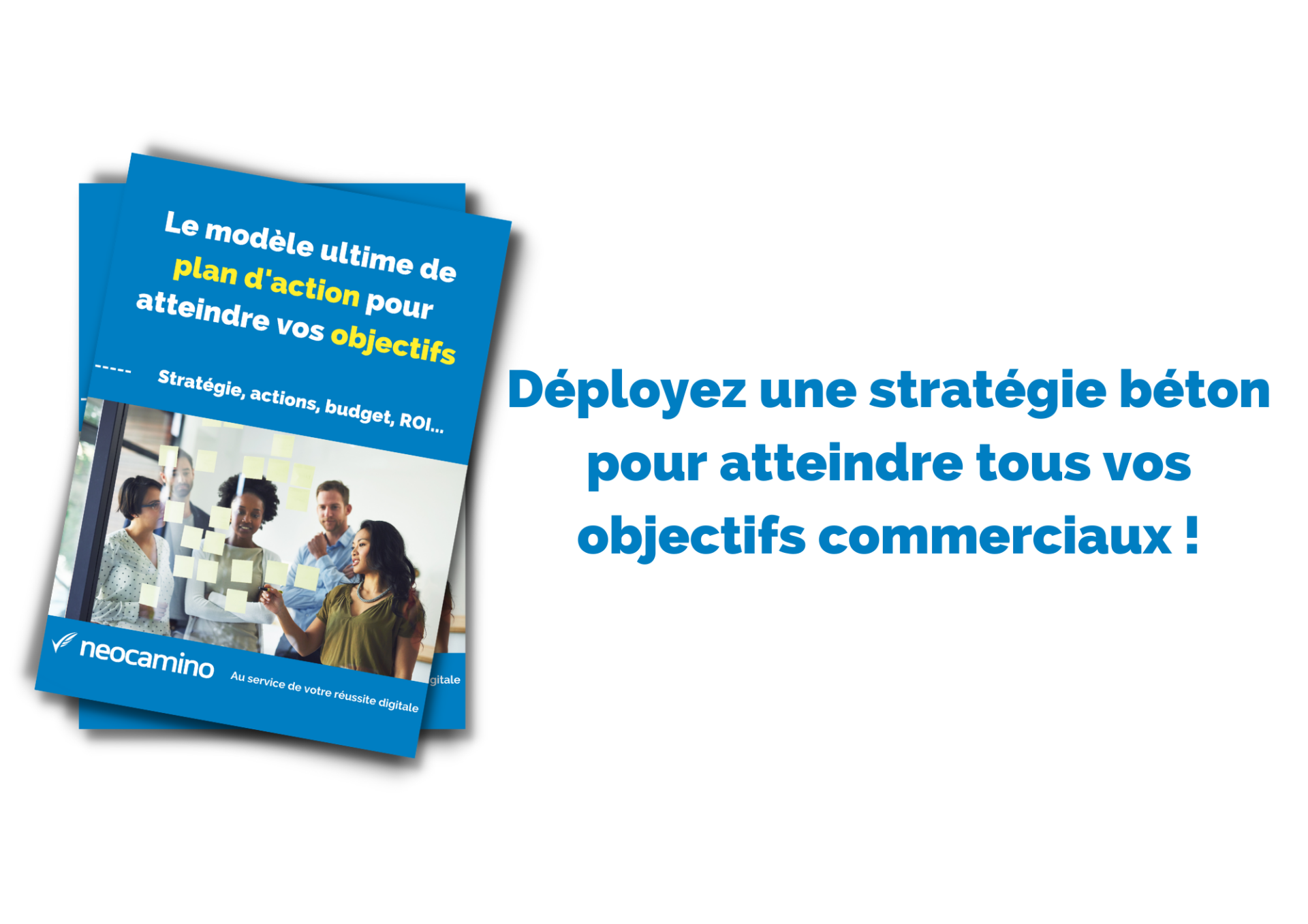 Visuel formulaire landing page plan d'action commercial Visuel formulaire landing page plan d'action commercial